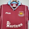 Áo Bóng Đá Retro West Ham United 1999 - Sân Nhà