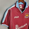 Áo Bóng Đá Retro West Ham United 1999 - Sân Nhà