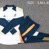 Bộ Quần Áo Thể Thao Nỉ Real Madrid - Trắng