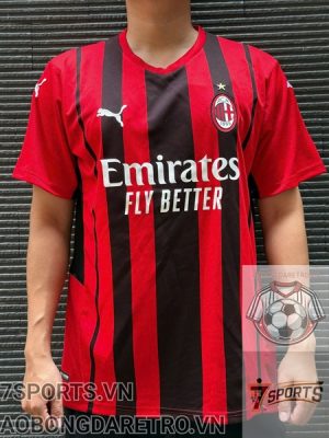 Áo Bóng Đá Retro AC Milan 2021 - Sân Nhà