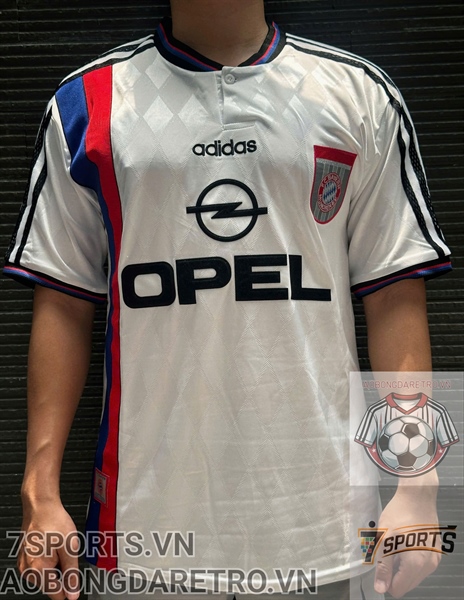 Áo Bóng Đá Retro Bayern Munich 1996 - Sân Khách