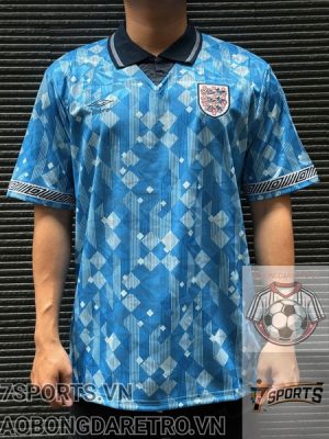 Áo Bóng Đá Retro Tuyển Anh 1990 - Sân Khách