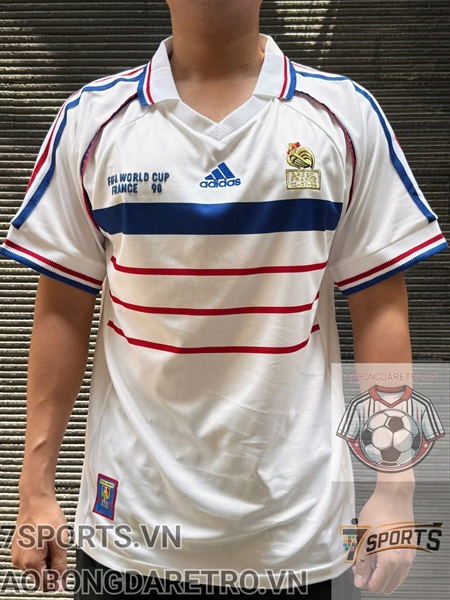 Áo Bóng Đá Retro Tuyển Pháp 1998 - Sân Khách