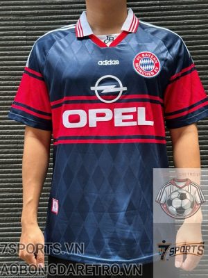 Áo Bóng Đá Retro Bayern Munich 1997 - Sân Khách