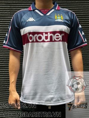 Áo Bóng Đá Retro Manchester City 1997 - Sân Khách
