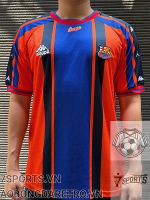 Áo Bóng Đá Retro Barcelona 1997 - Sân Khách