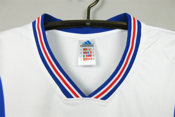 Áo Bóng Đá Retro Tuyển Pháp 1996 - Sân Khách