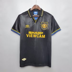 Áo Bóng Đá Retro Manchester United 1993 - Sân Khách In Tên Cantona Số 7
