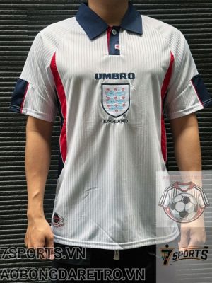 Áo Bóng Đá Retro Tuyển Anh 1998 - Sân Nhà