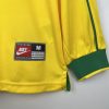 Áo Bóng Đá Retro Tuyển Brazil 1998 Dài Tay - Sân Nhà