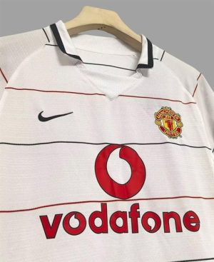 Áo Bóng Đá Retro Manchester United 2003 Dài Tay - Sân Khách Thứ 3 In Tên Ronaldo Số 7