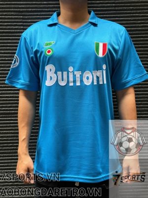 Áo Bóng Đá Retro Napoli 1987 - Sân Nhà