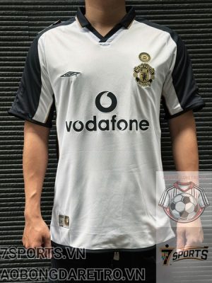 Áo Bóng Đá Retro Manchester United 2001 - Bản Kỷ Niệm