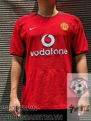 Áo Bóng Đá Retro Manchester United 2002- Sân Nhà