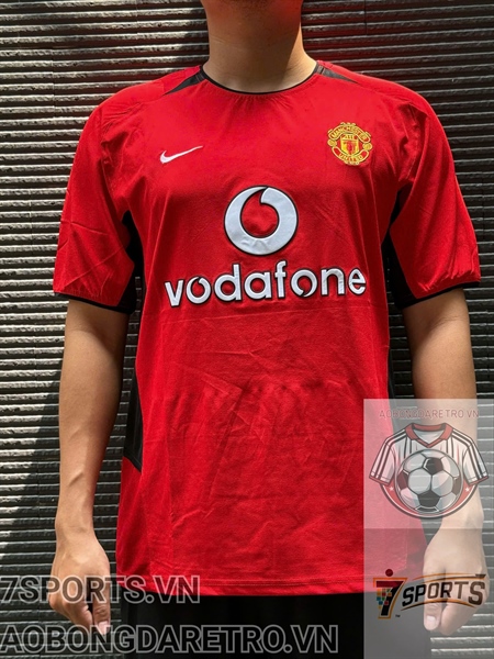 Áo Bóng Đá Retro Manchester United 2002- Sân Nhà