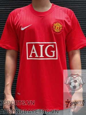 Áo Bóng Đá Retro Manchester United 2008 - Sân Nhà