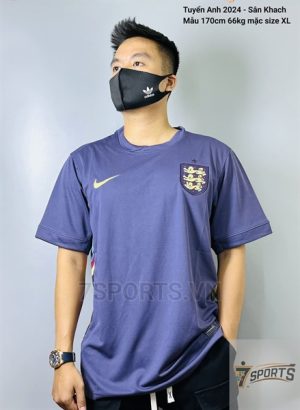 Áo Bóng Đá Tuyển Anh 2024 - Sân Khách