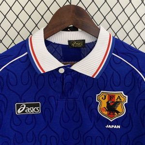 Áo Bóng Đá Retro Tuyển Nhật Bản 1998 Dài Tay - Sân Nhà In Tên Nakata Số 8