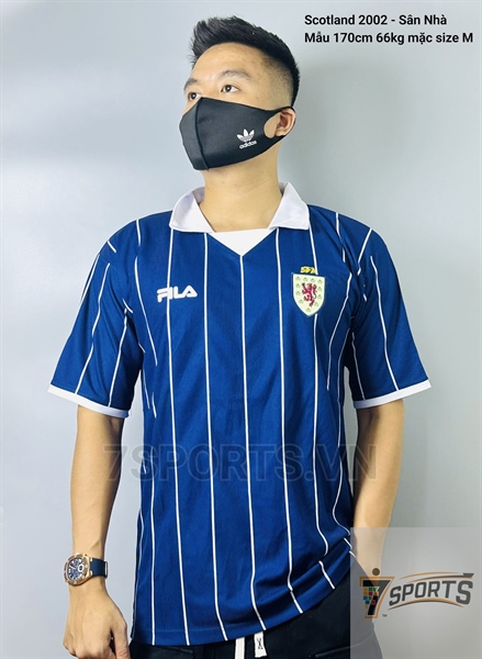 Áo Bóng Đá Retro Tuyển Scotland 2002 - Sân Nhà