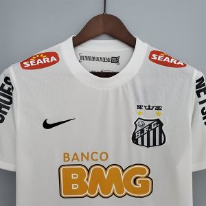 Áo Bóng Đá Retro Santos 2011 - Sân Nhà In Tên Neymar Số 10