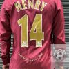 Áo Bóng Đá Retro Arsenal 2005 Dài Tay - Sân Khách In Tên Henry Số 14
