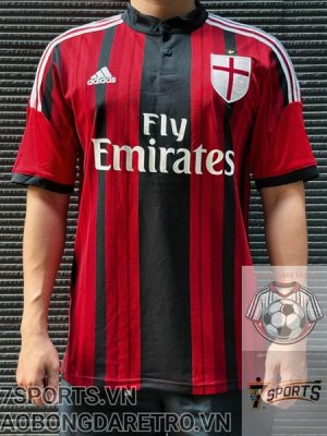 Áo Bóng Đá Retro AC Milan 2014 - Sân Nhà