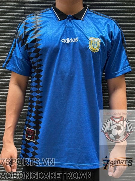 Áo Bóng Đá Retro Tuyển Argentina 1994 - Sân Khách