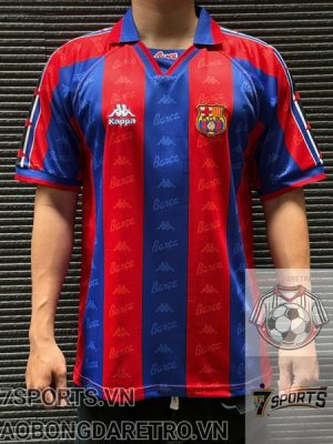Áo Bóng Đá Retro Barcelona 1995 - Sân Nhà