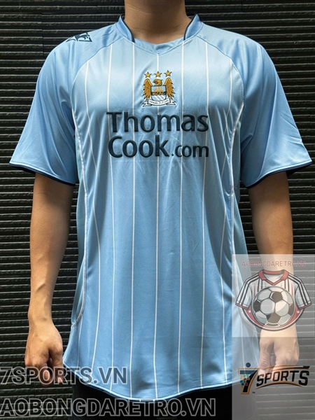 Áo Bóng Đá Retro Manchester City 2007 - Sân Nhà