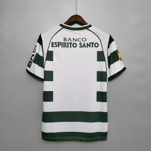 Áo Bóng Đá Retro Sporting Lisbon 2001 - Sân Nhà