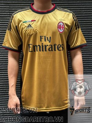 Áo Bóng Đá Retro AC Milan 2013 - Sân Khách