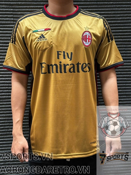 Áo Bóng Đá Retro AC Milan 2013 - Sân Khách