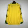 Áo Bóng Đá Retro Tuyển Brazil 1998 Dài Tay - Sân Nhà