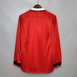Áo Bóng Đá Retro Manchester United 1999 Dài Tay - Sân Nhà