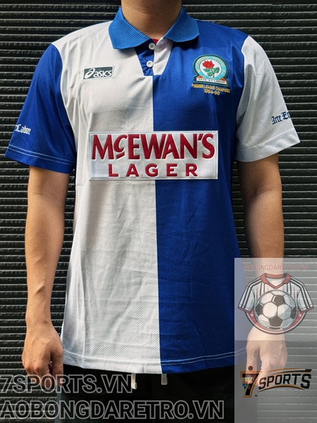 Áo Bóng Đá Retro Blackburn 1994 - Sân Nhà