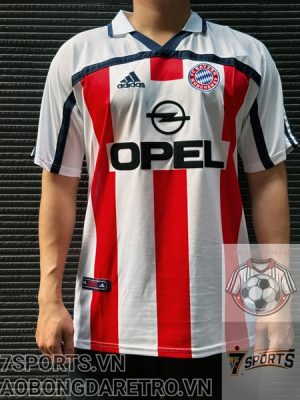 Áo Bóng Đá Retro Bayern Munich 2000 - Sân Khách