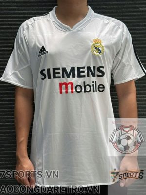 Áo Bóng Đá Retro Real Madrid 2004 - Sân Nhà