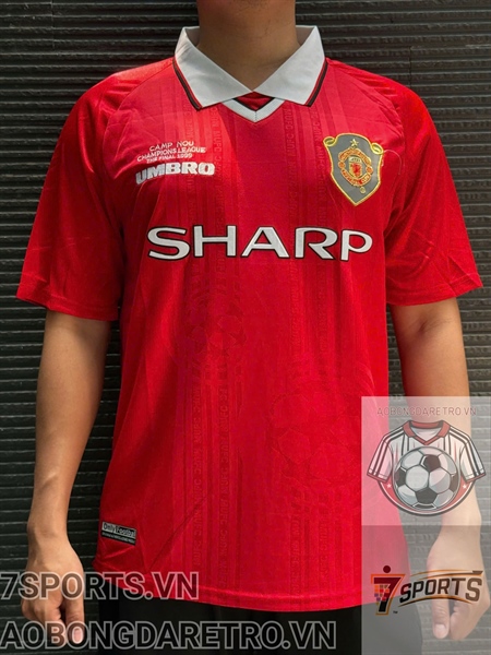 Áo Bóng Đá Retro Manchester United 1999 - Sân Nhà