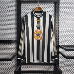 Áo Bóng Đá Retro NewCastle 1997 Dài Tay - Sân Nhà