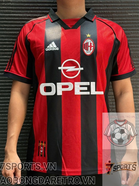 Áo Bóng Đá Retro AC Milan 1998 - Sân Nhà