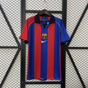 Áo Bóng Đá Retro Barcelona 2001 - Sân Nhà