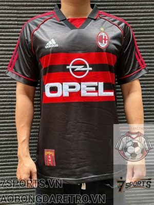 Áo Bóng Đá Retro AC Milan 1998 - Áo Đấu Thứ 3