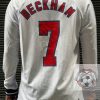 Áo Bóng Đá Retro Manchester United 2008 Dài Tay - Sân Nhà In Tên Ronaldo Số 7