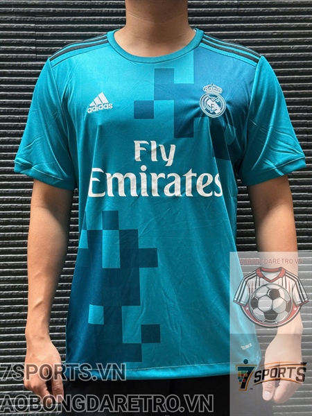 Áo Bóng Đá Retro Real Madrid 2017 - Sân Khách