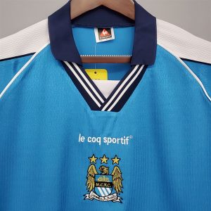 Áo Bóng Đá Retro Manchester City 1999 - Sân Nhà