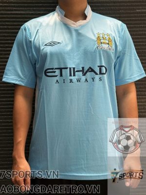 Áo Bóng Đá Retro Manchester City 2011 - Sân Nhà