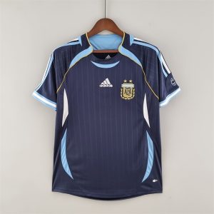 Áo Bóng Đá Retro Tuyển Argentina 2006 - Sân Khách