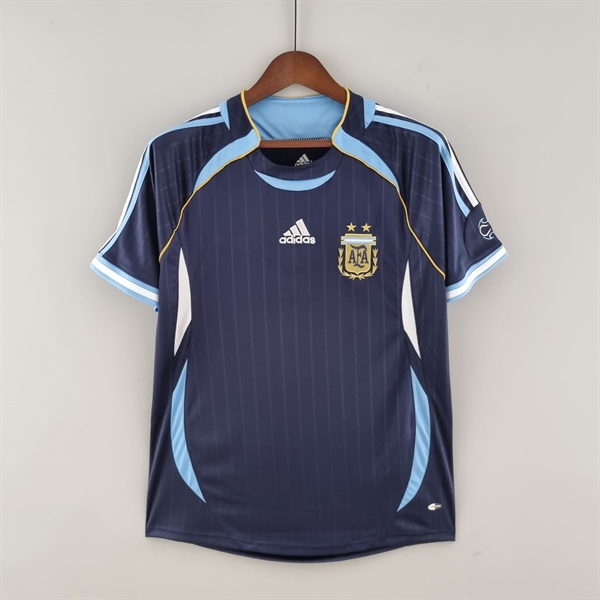 Áo Bóng Đá Retro Tuyển Argentina 2006 - Sân Khách