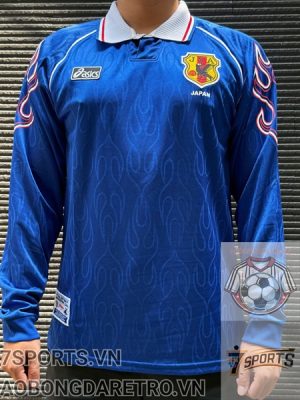 Áo Bóng Đá Retro Tuyển Nhật Bản 1998 Dài Tay - Sân Nhà