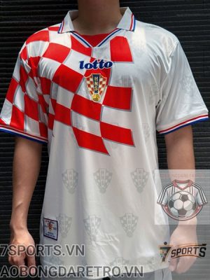 Áo Bóng Đá Retro Tuyển Croatia 1998 - Sân Khách